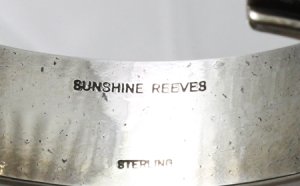 画像4: ナバホ族　Sunshine Reeves　スタンプワーク　バングル