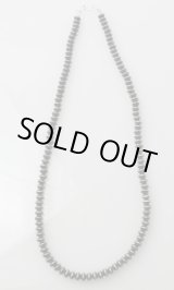 画像: ナバホ族　ハンドメイドチェーン　ナバホパール　ネックレス　45cm　３