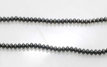 画像3: ナバホ族　ハンドメイドチェーン　ナバホパール　ネックレス　50cm　４